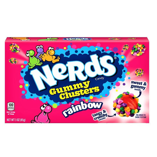 NERDS GUMMY CLUSTERS RAINBOW 85GR
