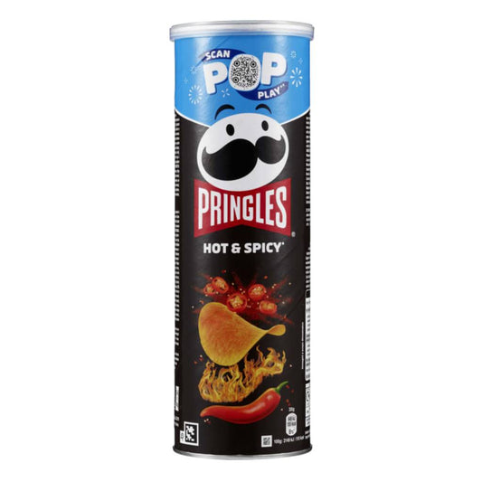 PRINGLES HOT & SPICY 165GR
